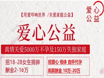崇左市捐卵助孕生子 爱心志愿者招募